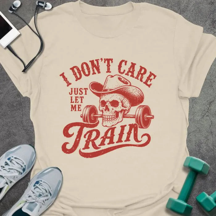T-Shirt Natural / S Cowboy Train T-Shirt