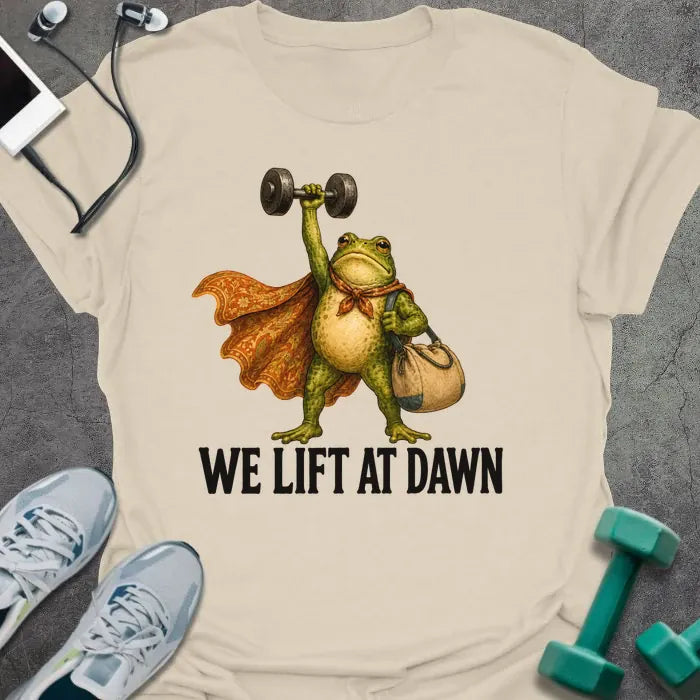 T-Shirt Natural / S Dawn Frog T-Shirt