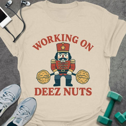 T-Shirt Natural / S Deez Nuts T-Shirt