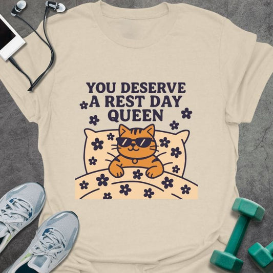 T-Shirt Natural / S Deserve Rest T-Shirt