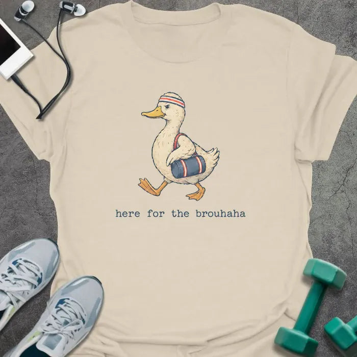 T-Shirt Natural / S Duck Brouhaha T-Shirt