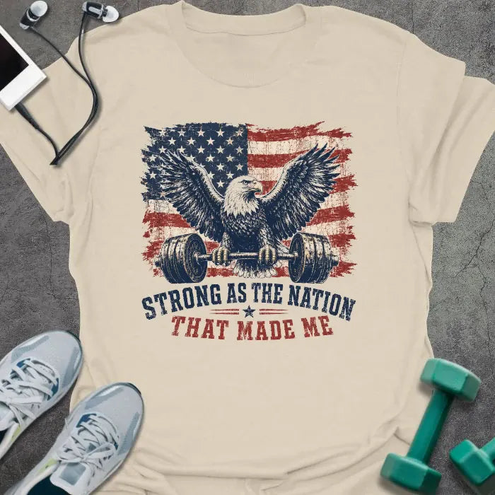 T-Shirt Natural / S Eagle Nation T-Shirt