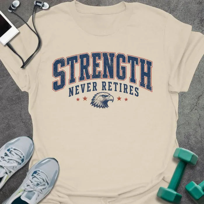 T-Shirt Natural / S Eagle Strength T-Shirt