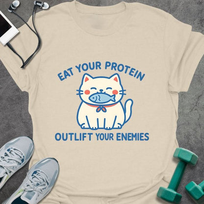 T-Shirt Natural / S Eat Protein T-Shirt