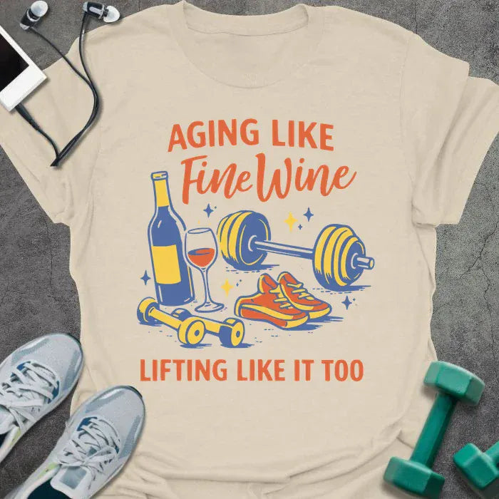 T-Shirt Natural / S FIne Wine