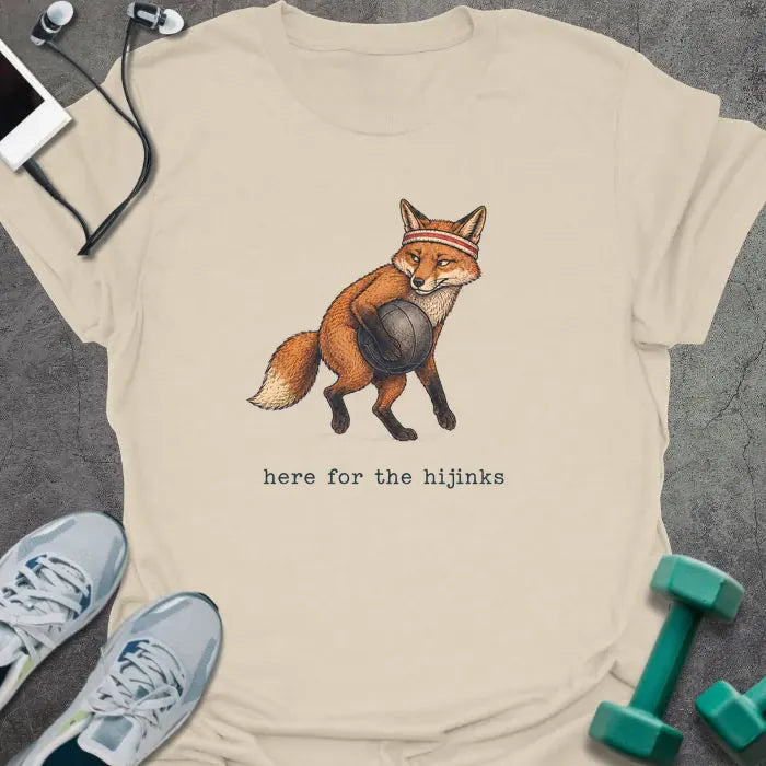 T-Shirt Natural / S Fox Hijinks T-Shirt