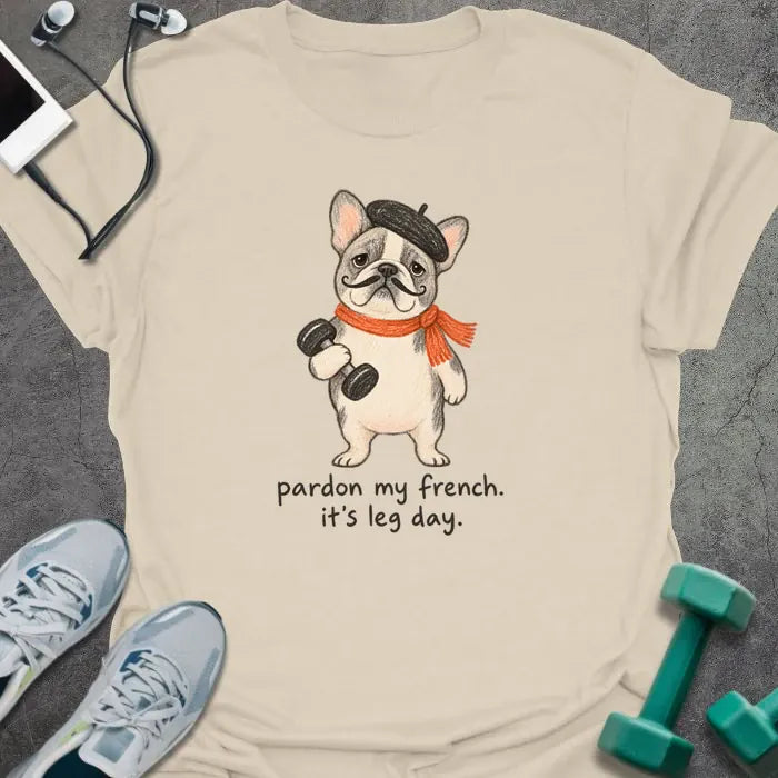 T-Shirt Natural / S French Bulldog T-Shirt