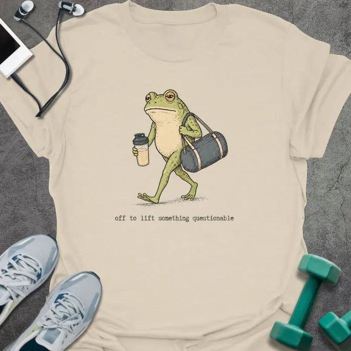 T-Shirt Natural / S Frog Lifts T-Shirt