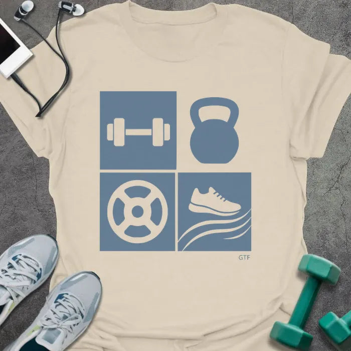 T-Shirt Natural / S GTF Icons T-Shirt