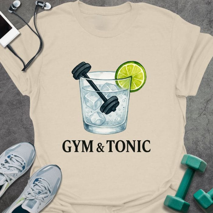 T-Shirt Natural / S Gym And Tonic T-Shirt