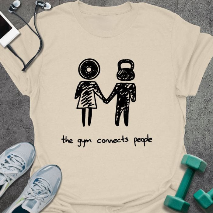 T-Shirt Natural / S Gym Connection T-Shirt