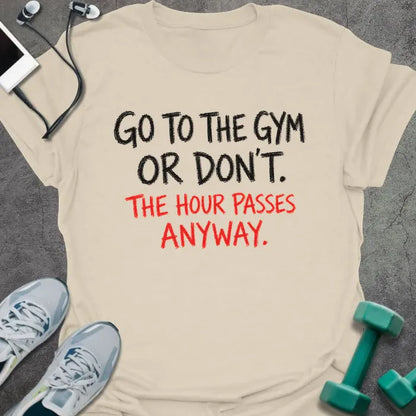 T-Shirt Natural / S Hour Passes T-Shirt