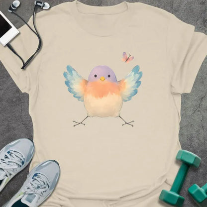 T-Shirt Natural / S Jumping Jack Bird T-Shirt