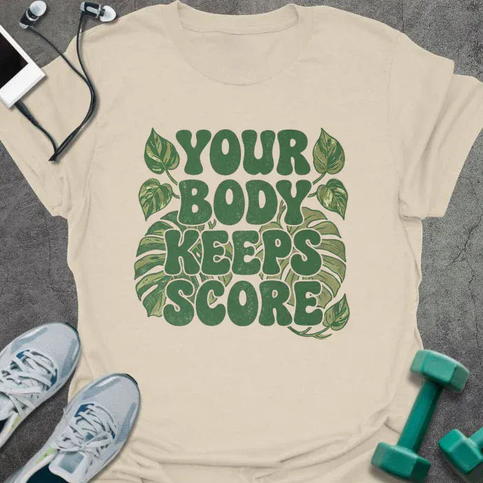 T-Shirt Natural / S Keeps Score T-Shirt