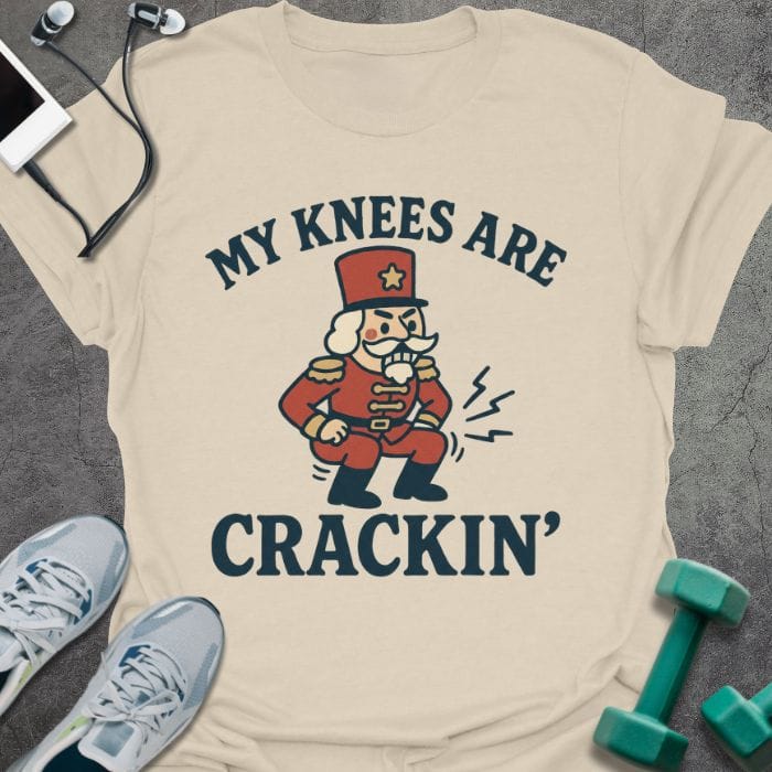 T-Shirt Natural / S Knees Crackin T-Shirt