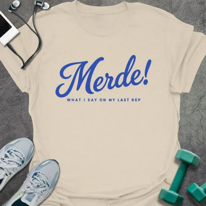 T-Shirt Natural / S Last Merde T-Shirt