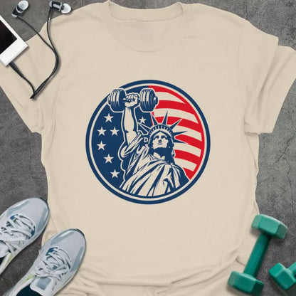 T-Shirt Natural / S Liberty Badge T-Shirt