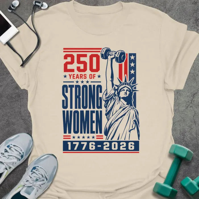 T-Shirt Natural / S Liberty Poster T-Shirt