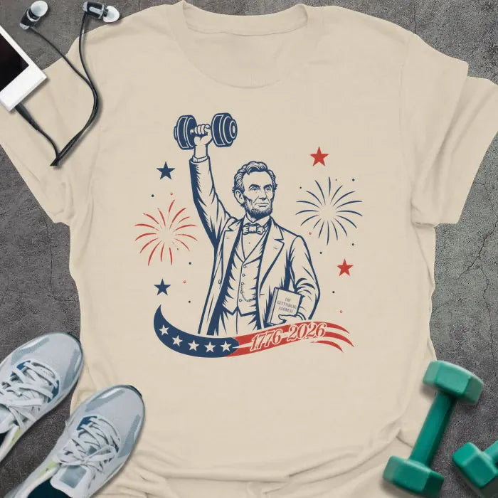 T-Shirt Natural / S Lincoln Celebrates T-Shirt