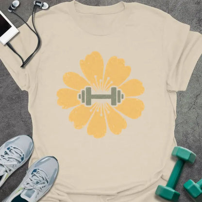 T-Shirt Natural / S Marigold Dumbbell T-Shirt