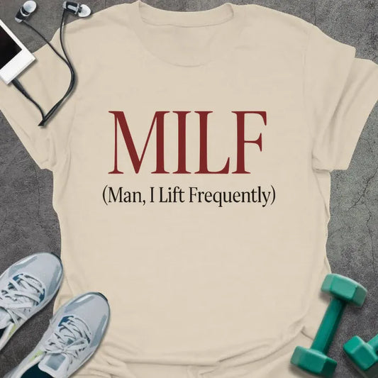T-Shirt Natural / S Milf T-Shirt