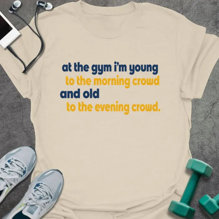 T-Shirt Natural / S Morning Crowd T-Shirt