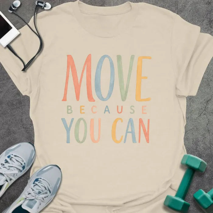 T-Shirt Natural / S Move Pastel