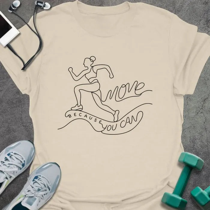 T-Shirt Natural / S Move Runner