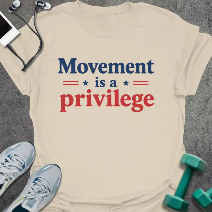 T-Shirt Natural / S Movement Privilege US T-Shirt