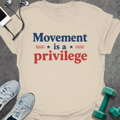 T-Shirt Natural / S Movement Privilege US T-Shirt