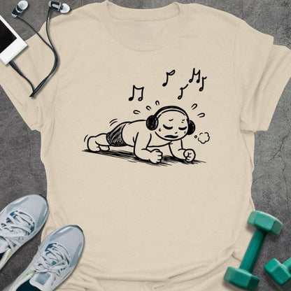T-Shirt Natural / S Music Plank T-Shirt