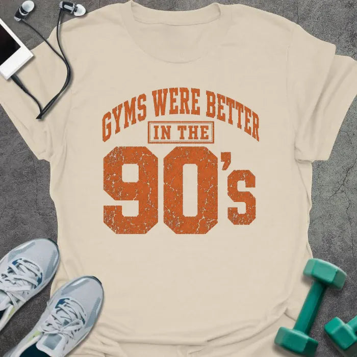 T-Shirt Natural / S Nineties Gym T-Shirt