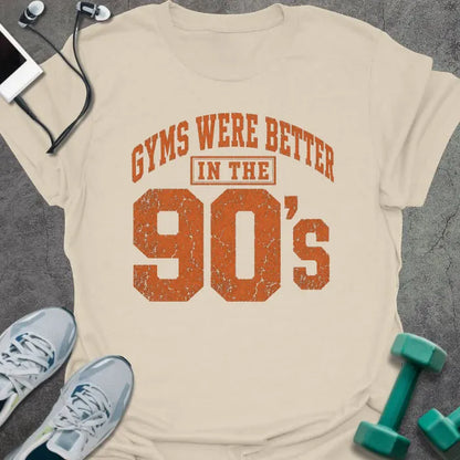 T-Shirt Natural / S Nineties Gym T-Shirt