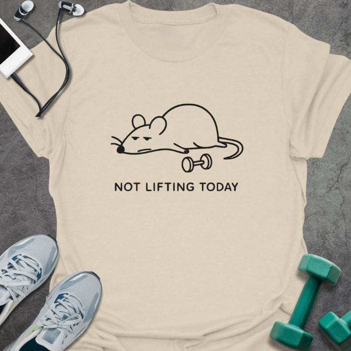 T-Shirt Natural / S Not Lifting T-Shirt