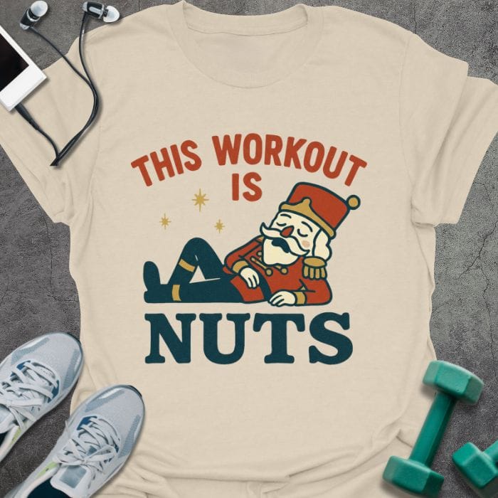 T-Shirt Natural / S Nut Workout T-Shirt