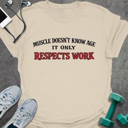 T-Shirt Natural / S Only Respect T-Shirt