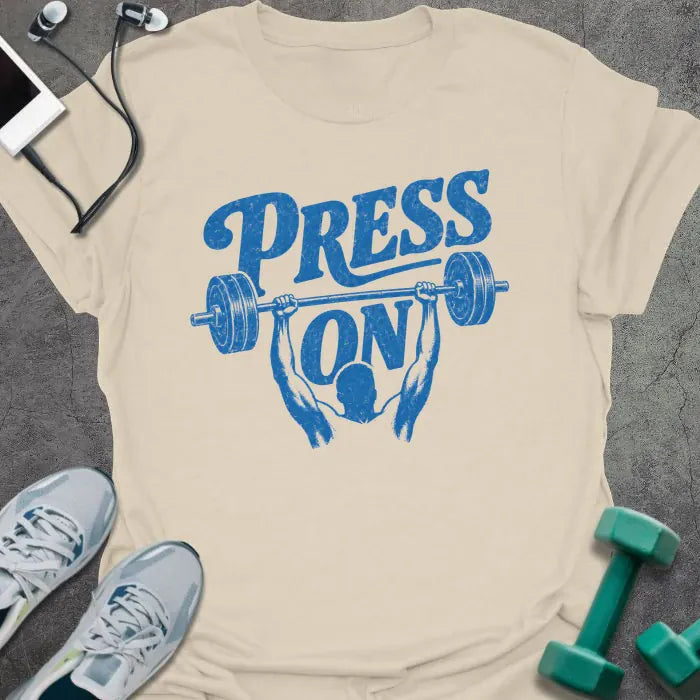 T-Shirt Natural / S Press On T-Shirt