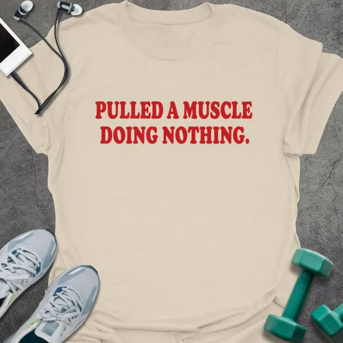 T-Shirt Natural / S Pulled Nothing T-Shirt