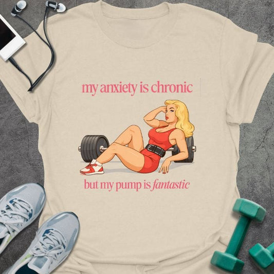 T-Shirt Natural / S Pump Is T-Shirt