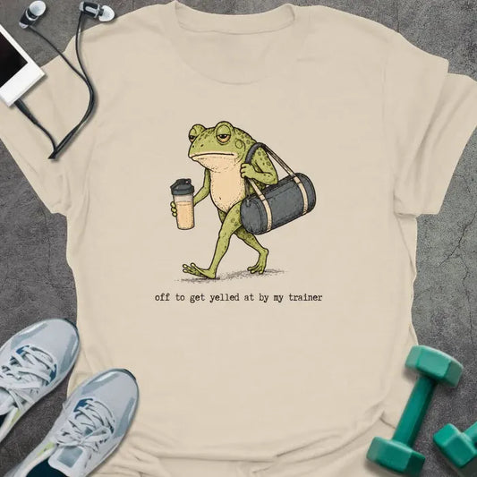 T-Shirt Natural / S Questionable Frog T-Shirt