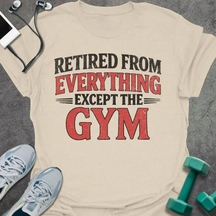 T-Shirt Natural / S Retire From