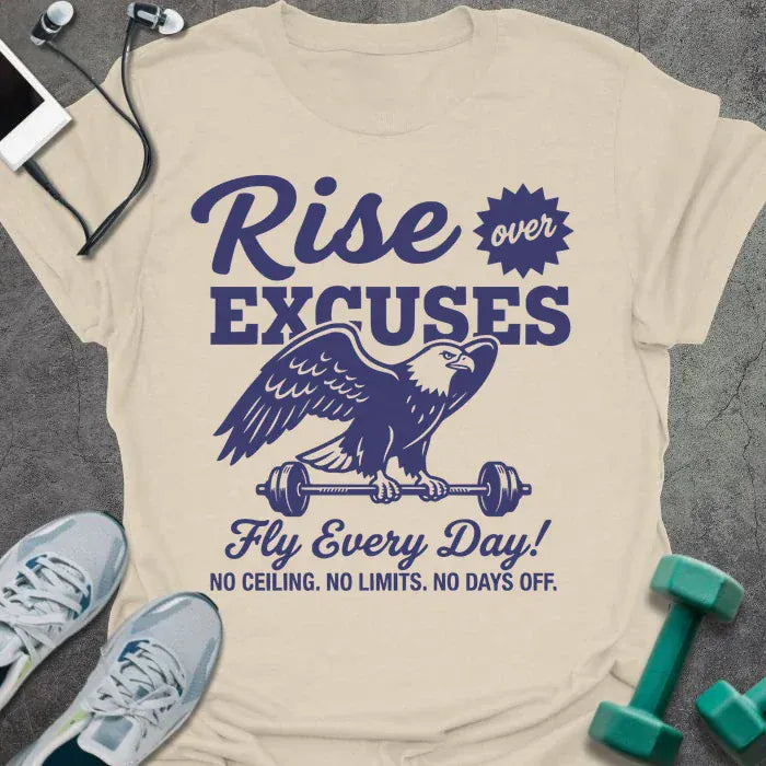 T-Shirt Natural / S Rise Over T-Shirt