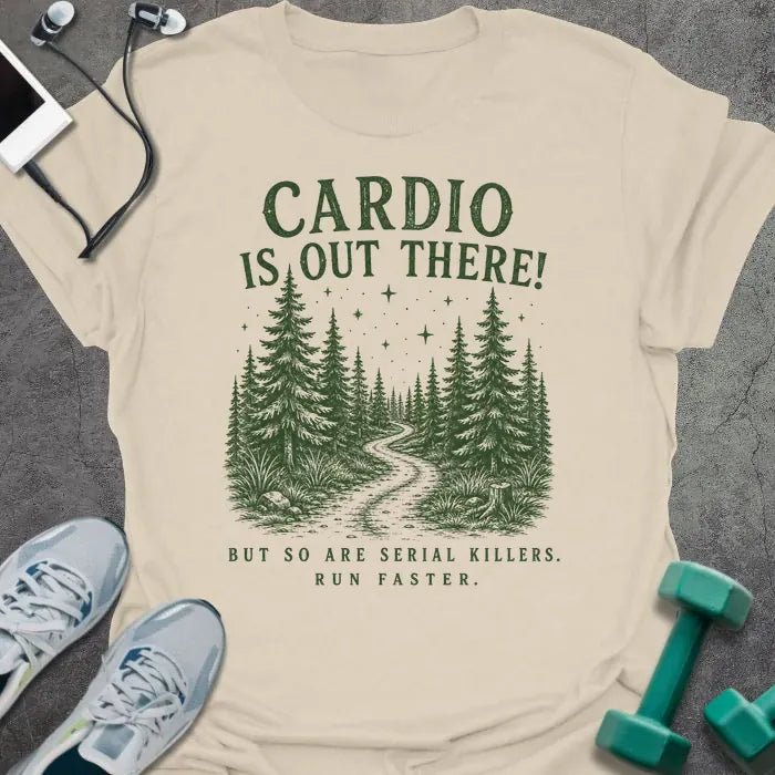 T-Shirt Natural / S Run Faster T-Shirt