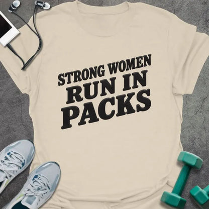 T-Shirt Natural / S Run Packs T-Shirt