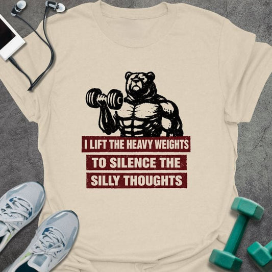 T-Shirt Natural / S Silent Thoughts T-Shirt