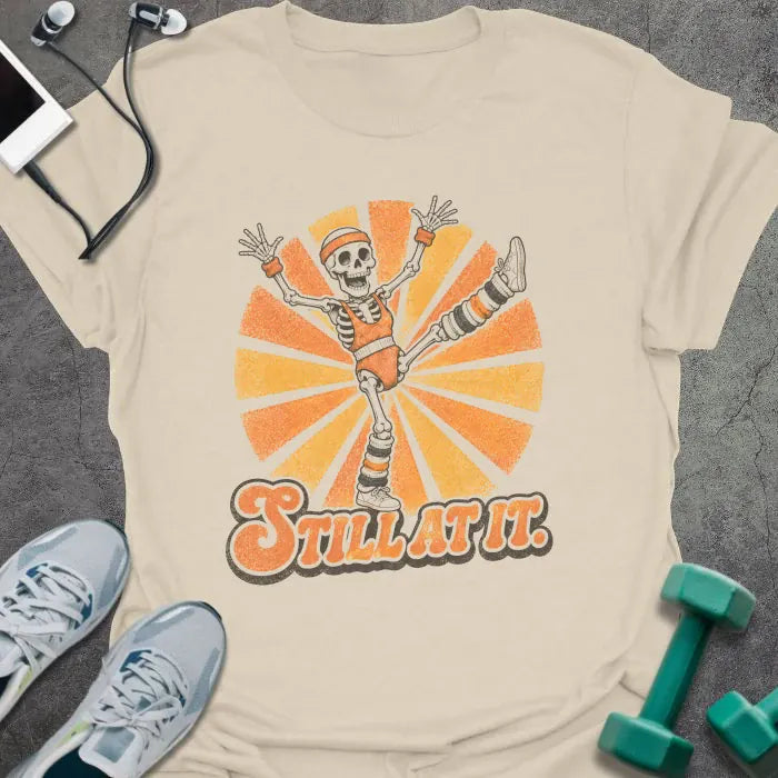 T-Shirt Natural / S Skeleton Dancing T-Shirt