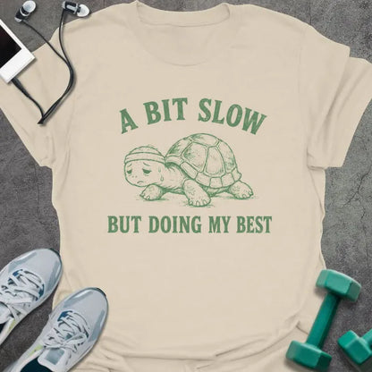 T-Shirt Natural / S Slow Turtle T-Shirt