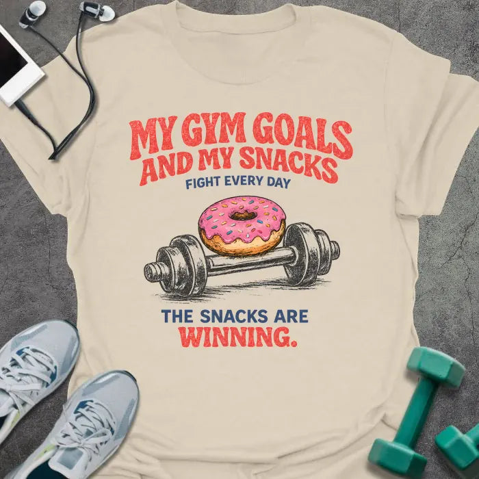 T-Shirt Natural / S Snacks Winning T-Shirt