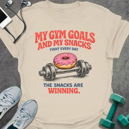 T-Shirt Natural / S Snacks Winning T-Shirt