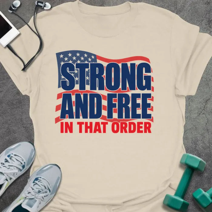 T-Shirt Natural / S Strong Free T-Shirt